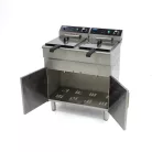 Elektromos üzemű ipari olajsütő - MAXIMA álló - 2 x 16L