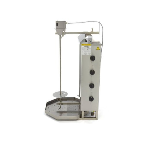 Gázüzemű Gyros Sütő - MAXIMA 4 Égős, Felső Motoros