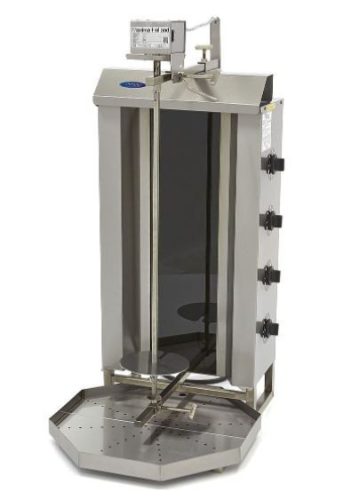 Elektromos Gyros Sütő - MAXIMA 4 Égős, Felső Motoros