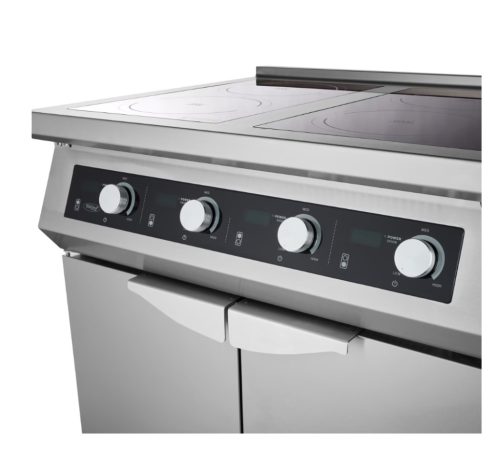 Indukciós tűzhely - Maxima szabadonálló 4 égős