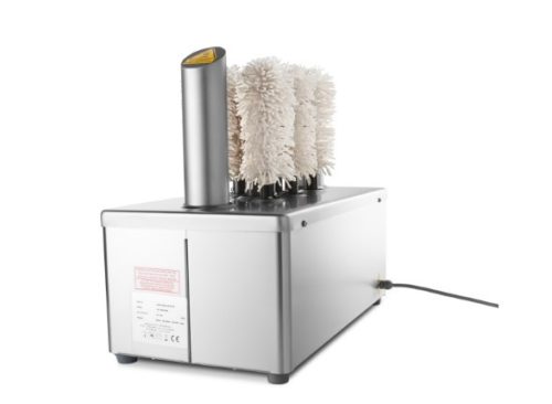 Pohár polírozó gép - Maxima 8 kefés 