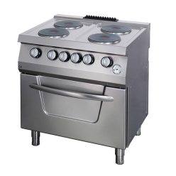   Villanytűzhely - Maxima szabadonálló 4 égős beépitett sütővel