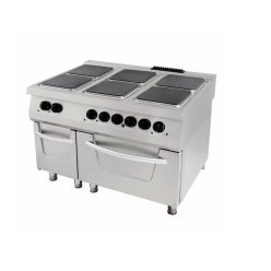   Villanytűzhely - Maxima szabadonálló 6 égős beépített sütővel