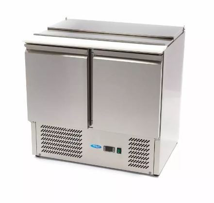 Salátahűtő - Maxima 2 ajtós 257 Liter