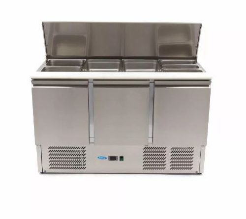 Salátahűtő - Maxima 3 ajtós 257 Liter