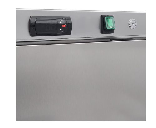 Ipari fagyasztószekrény - Maxima 400 literes rozsdamentes