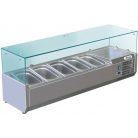 Feltéthűtő - Forcar pizza,GN1/3 edényekhez