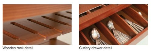 Kocsik - Metalcarrelli fa szerviz kocsi, 120