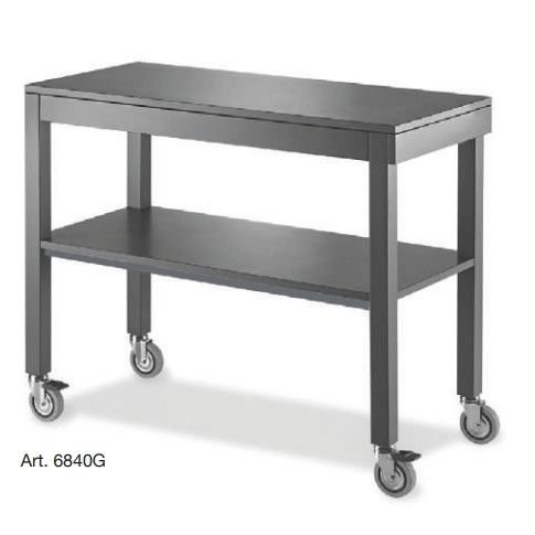 Kocsik - Metalcarrelli fa szerviz kocsi, több színben