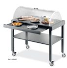 Kocsik - Metalcarrelli fa szerviz kocsik, több színben