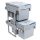 Beépíthető hulladékgyűjtő - Ekotech Tandem Short 2x15x2x12 liter