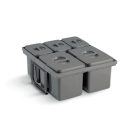 Beépíthető hulladékgyűjtő - Ekotech Jazz 45 1x15 liter + 3x7 liter