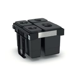   Beépíthető hulladékgyűjtő - Ekotech Free Jazz 45 1x26 liter + 3x7 liter