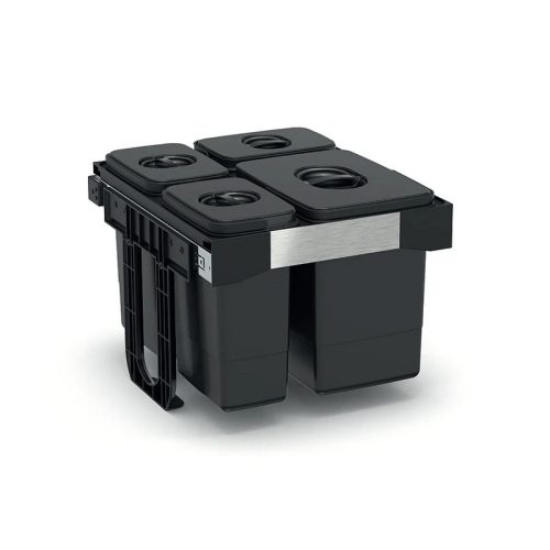 Beépíthető hulladékgyűjtő - Ekotech Free Jazz 45 1x26 liter + 3x7 liter