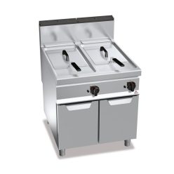   Gázüzemű olajsütő - Berto's 9GL18+18MI, indirekt fűtéssel