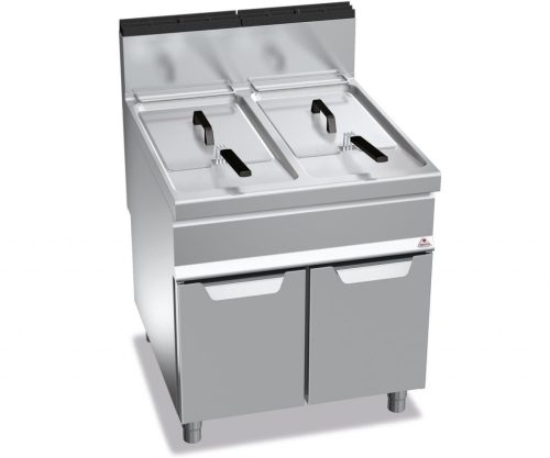 Gázüzemű olajsütő - Berto's 9GL20+20M