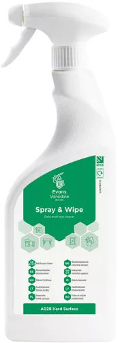 EVANS tisztítószer - Spray & Wipe 750 ml