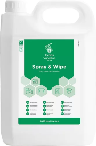 EVANS tisztítószer - Spray & Wipe 5 L