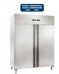 Ipari hűtőszekrény - AMITEK AK1200DTV  ventilátoros kombinált