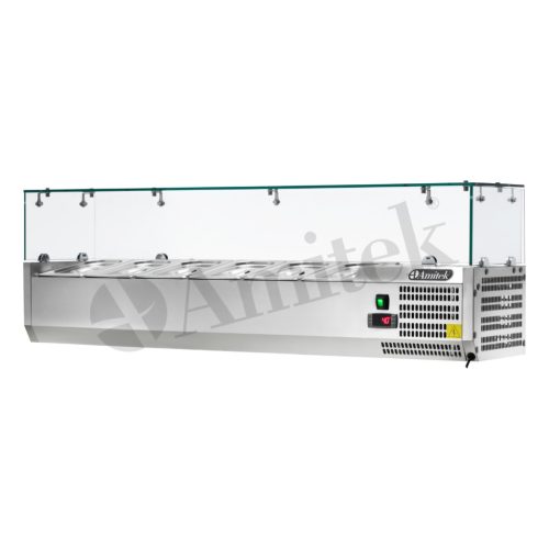 Feltéthűtő - Amitek AK14433, 6xGN1/4