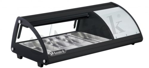 Sushi feltéthűtő - Amitek AK413NSB