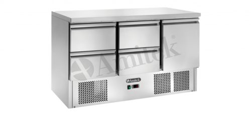 Hűtött munkaasztal - Amitek AK943-4D