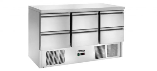 Hűtött munkaasztal - Amitek AK943-6D