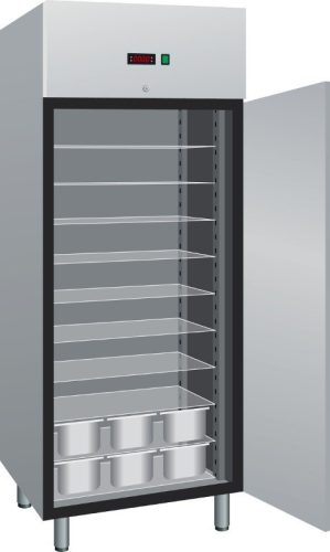 Ipari fagyasztószekrény - AMITEK AKG804BT  ventilátoros 60x80