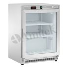 Üvegajtós fagyasztószekrény - Amitek AKM200FGSS 140 literes