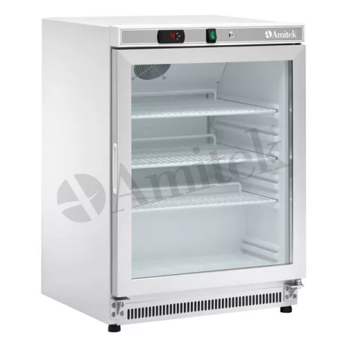 Üvegajtós hűtő - Amitek AKM200RG 140 literes