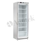 Üvegajtós fagyasztószekrény - Amitek AKM400FGSS 360 literes