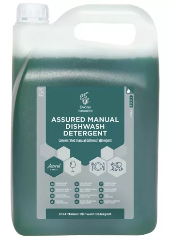 EVANS tisztítószer - Assured Manual Dishwash Detergent (Garantált kézi mosogatószer) 5 Kg