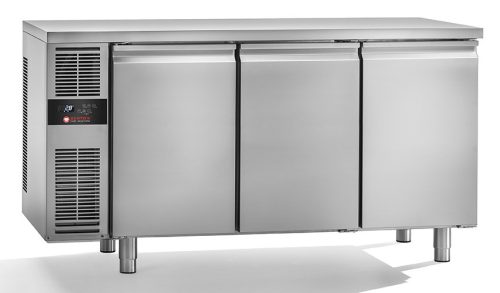 Hűtött munkaasztal - Berto's COUSM162TNP keskeny, 3 ajtós