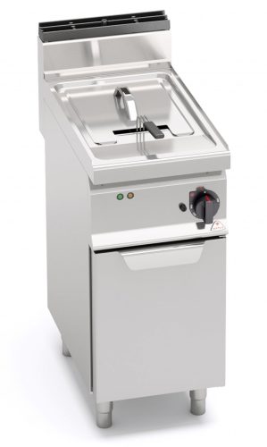 Elektromos üzemű ipari olajsütő - Berto's E7F10-4M, 10 literes