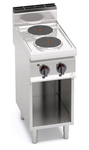 Villanytűzhely - Bertos E7P2M elektromos, 2 főzőlappal