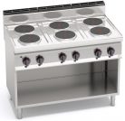 Villanytűzhely - Berto's E7P6M álló 6 főzőlapos, elektromos