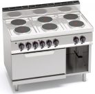 Villanytűzhely - Berto's E7P6M álló 6 főzőlapos, elektromos