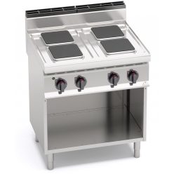   Villanytűzhely - Berto's E7PQ4M álló, elektromos, 4 főzőlappal