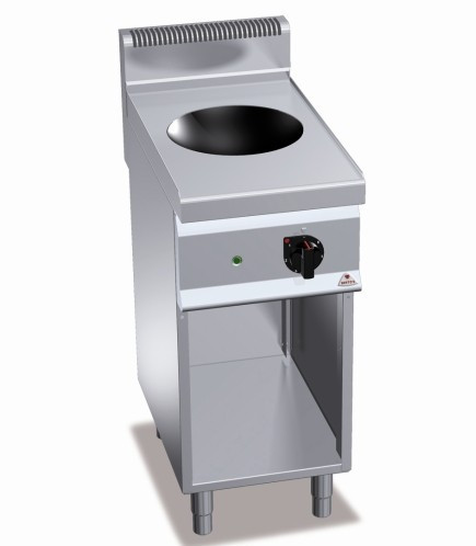 WOK tűzhely - Berto's E7WOK/IND álló