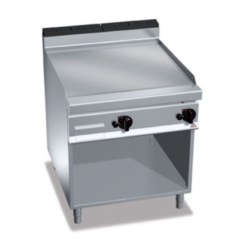 Szabadonálló rostlap - BERTO's E9FL8M-2 elektromos, sima felületű