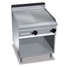 Szabadonálló rostlap - BERTO's E9FL8M-2 elektromos, sima felületű