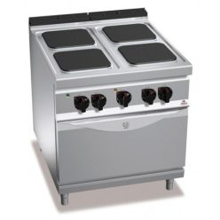   Villanytűzhely - Berto's E9PQ4+FE elektromos, 4 főzőlappal