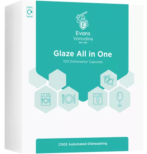 EVANS tisztítószer - Glaze 4in1 100 Tabletta