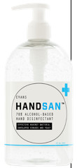 EVANS Tisztítószer - Handsan 500ml