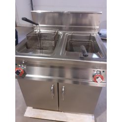 Lotus 2x13 literes elektromos olajsütő, álló, használt