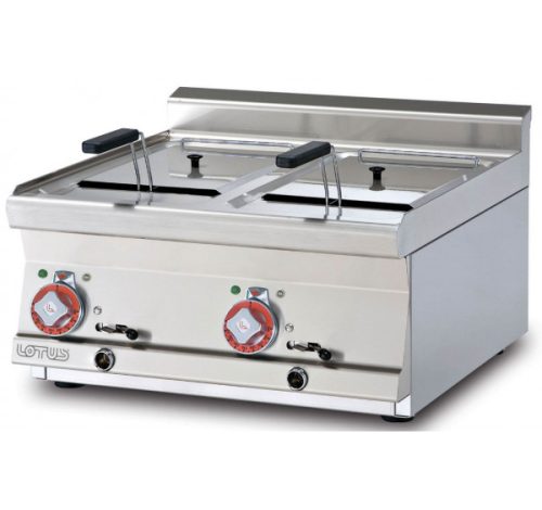 Asztali ipari olajsütő - Lotus FE-2/10 elektromos