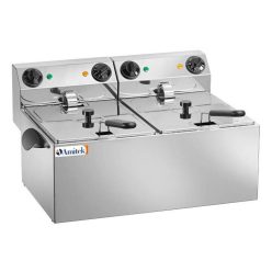 Asztali ipari olajsütő - AMITEK FE88 elektromos