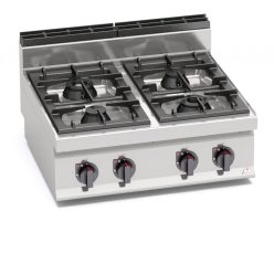 Ipari gáztűzhely - Berto's G7F4BP 4 égőfejjel