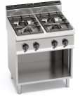 Ipari gáztűzhely - Berto's G7F4M 4 égőfejjel