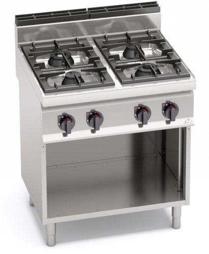 Ipari gáztűzhely - Berto's G7F4M 4 égőfejjel